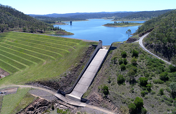 Cressbrook Dam Safety Upgrade Underway