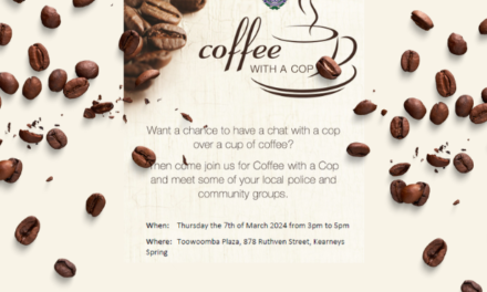 Toowoomba Plaza Hosts ‘Coffee with a Cop