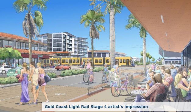 Gold Coast Light Rail Stage Four Faces $7.6 Billion Viability Concerns